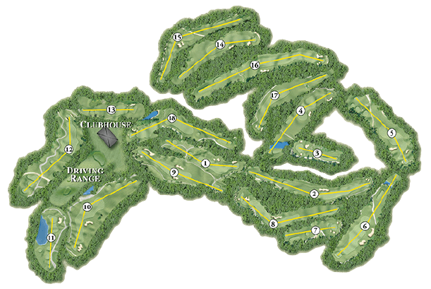 Blackstone National Golf Club - Course Layout & Tour